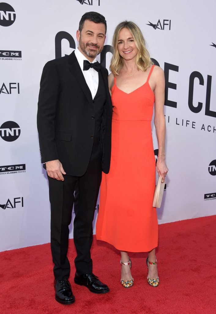 Jimmy Kimmel with wife Molly McNearney